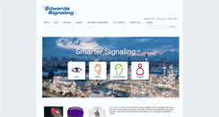 Desktop Screenshot of edwards-signals.com